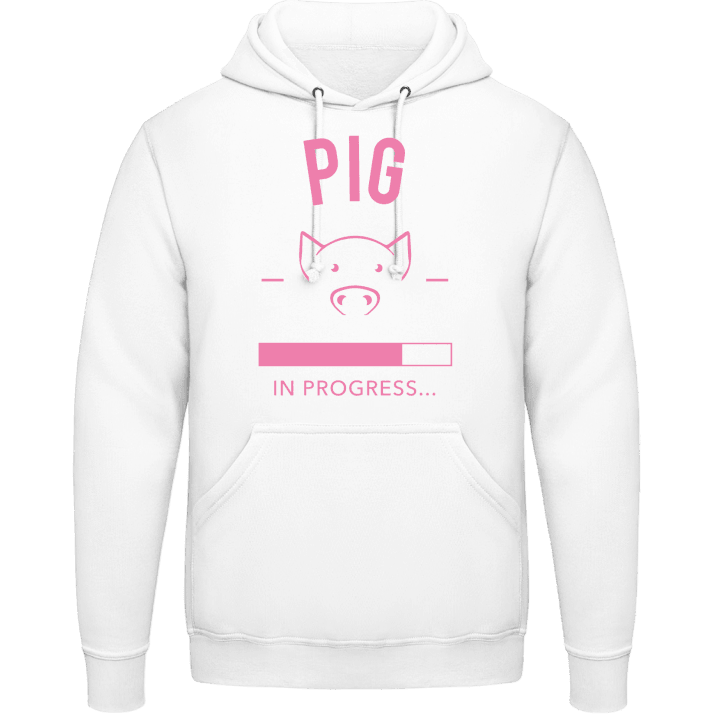 Pig in progress Hoodie contain pic
