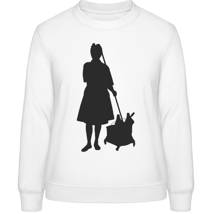 Cleaning Lady Women Sweatshirt contain pic