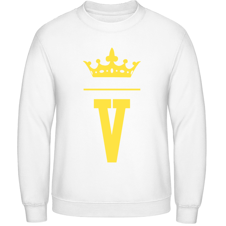 V Name Initial Sweatshirt 0 image