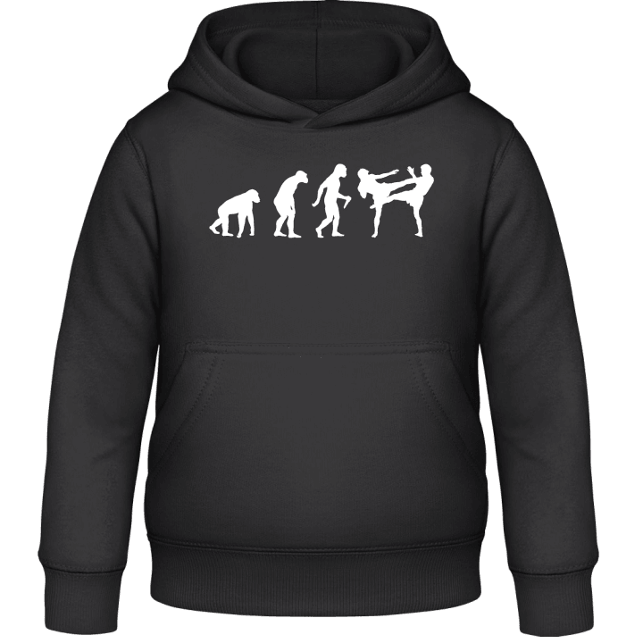 Kickboxing Evolution Kids Hoodie contain pic