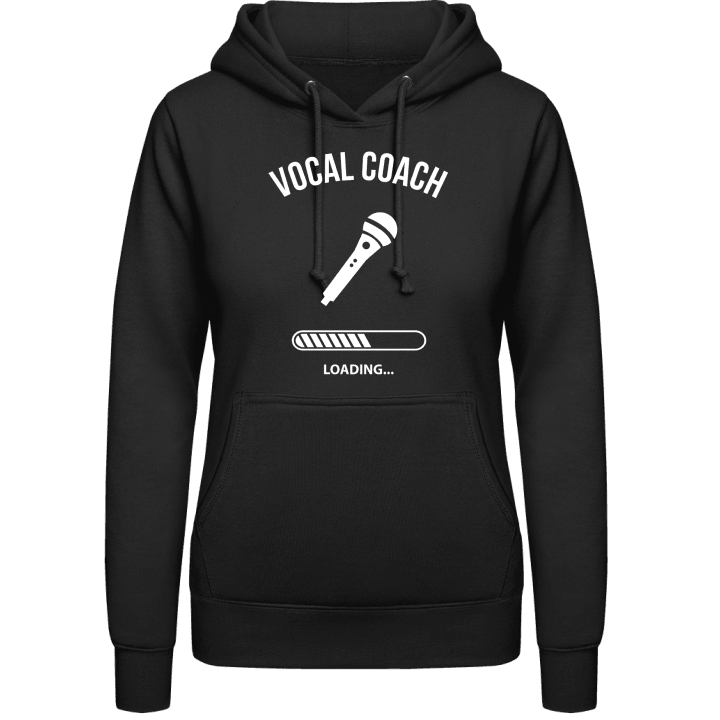 Vocal Coach Loading Hoodie för kvinnor contain pic