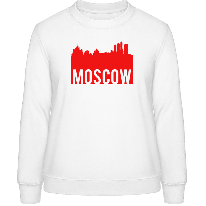 Moscow Skyline Felpa donna contain pic