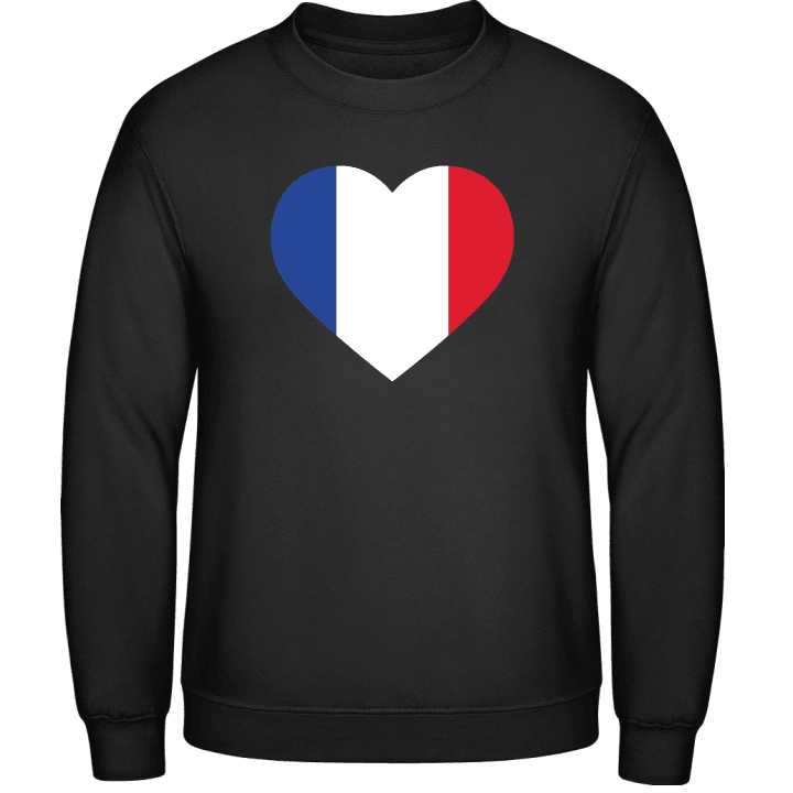 Frankreich Herz Sweatshirt contain pic