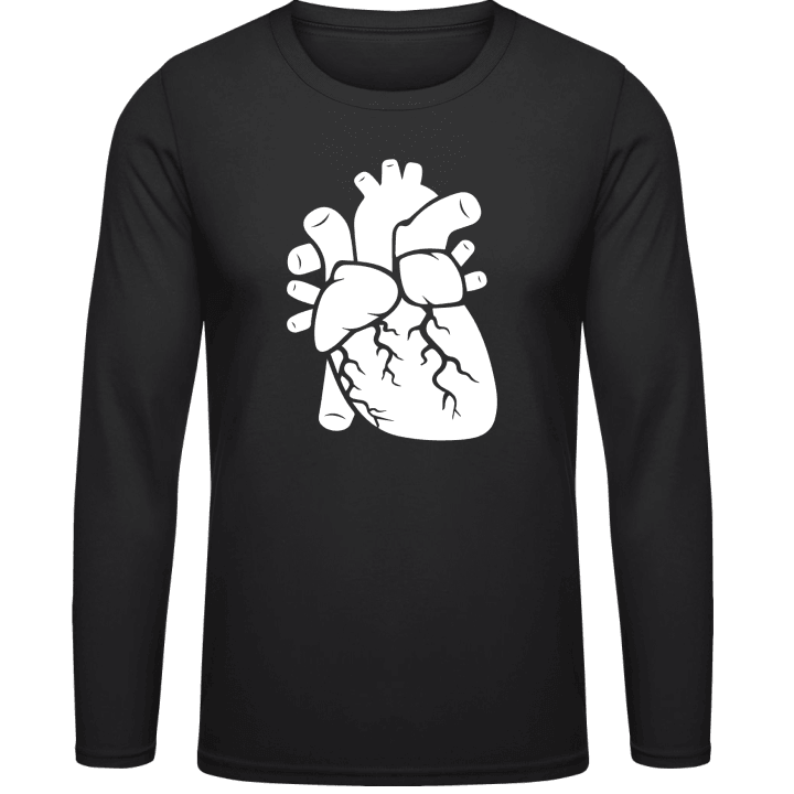 Heart Silhouette T-shirt à manches longues contain pic