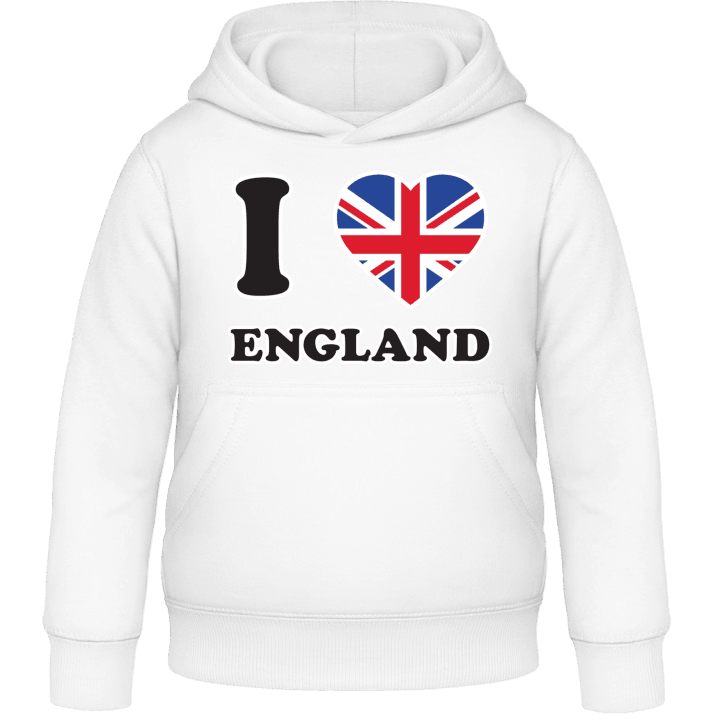 I Love England Felpa con cappuccio per bambini 0 image