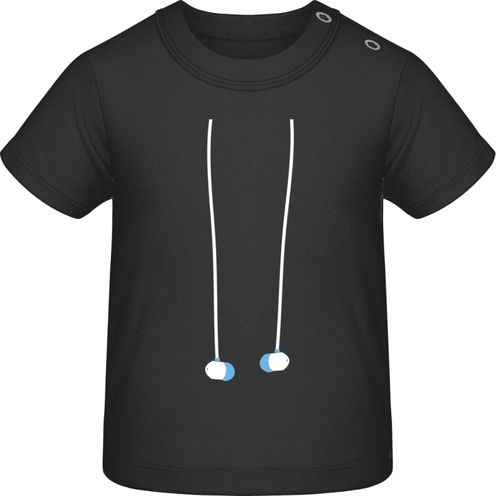 Music Earplugs Camiseta de bebé contain pic