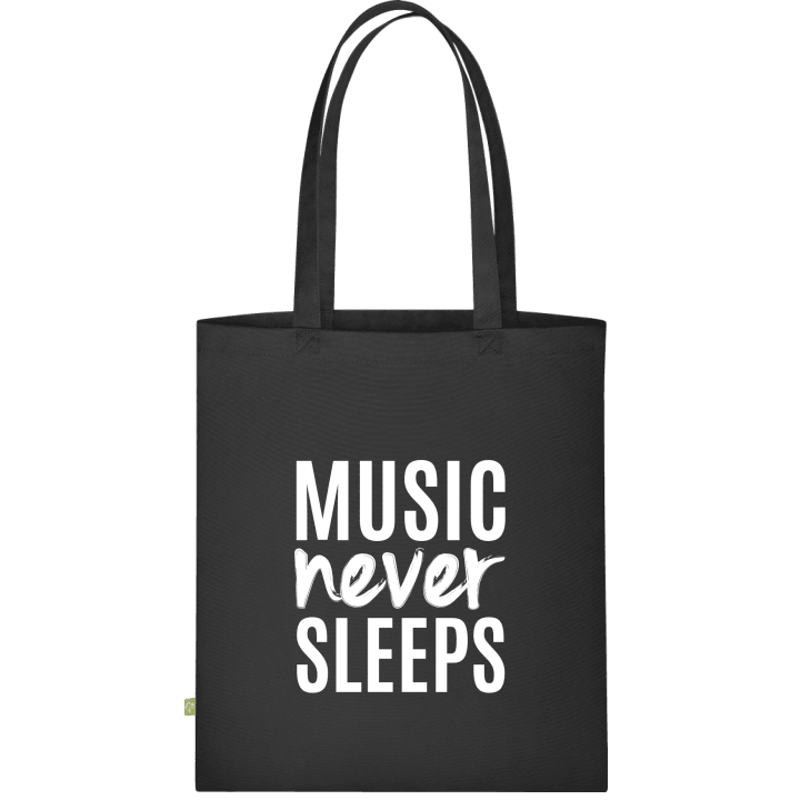 Music Never Sleeps Väska av tyg contain pic