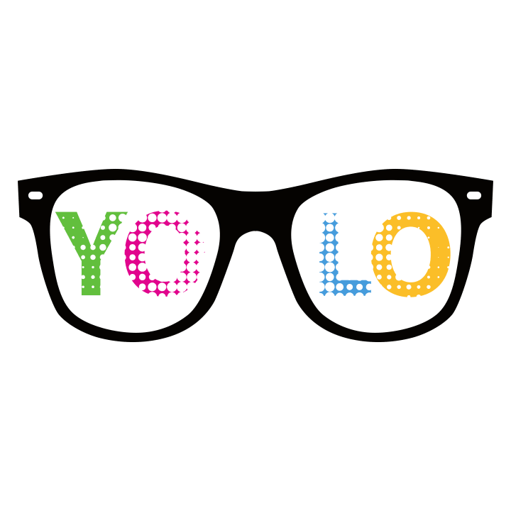 YOLO Glasses Kitchen Apron 0 image
