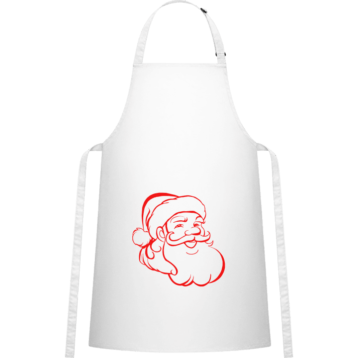 Santa Claus Illustration Kitchen Apron 0 image
