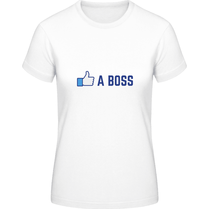 Like A Boss T-shirt för kvinnor contain pic
