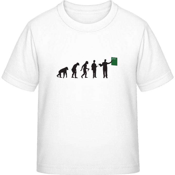 Teacher Evolution Kinder T-Shirt contain pic