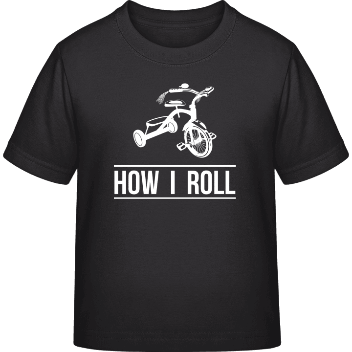 How I Roll Dreirad Kinder T-Shirt 0 image