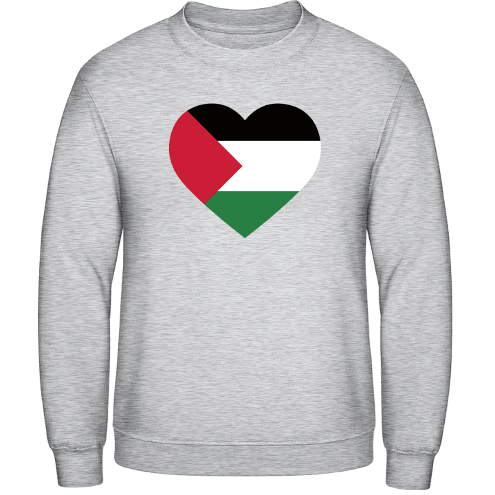 Palestine Heart Flag Sweatshirt contain pic