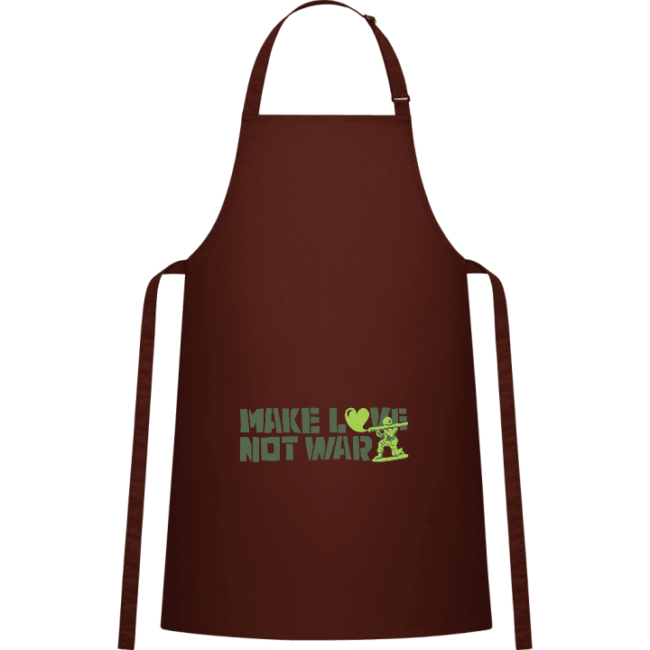 Make Love Not War Soldier Kitchen Apron contain pic