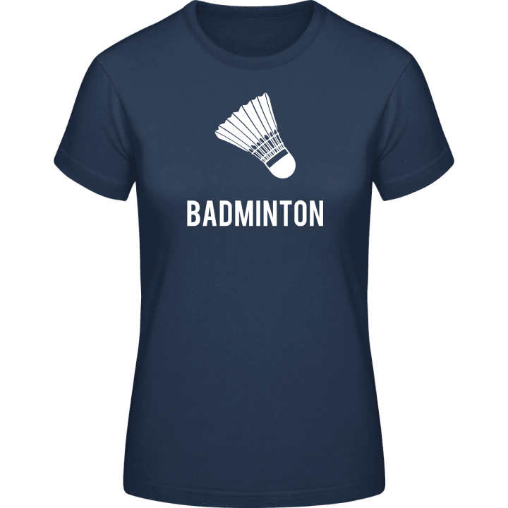 Badminton Design T-shirt til kvinder 0 image