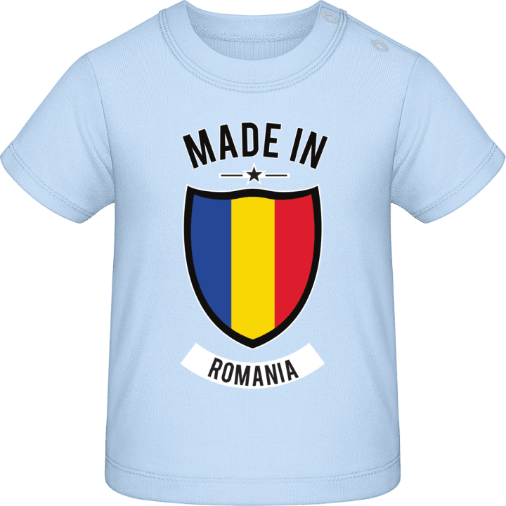 Made in Romania T-shirt för bebisar contain pic