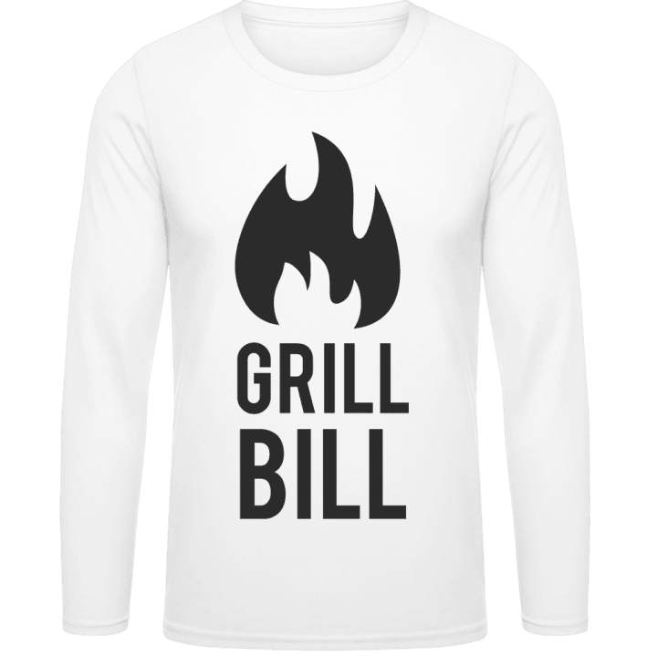 Grill Bill Flame Long Sleeve Shirt contain pic