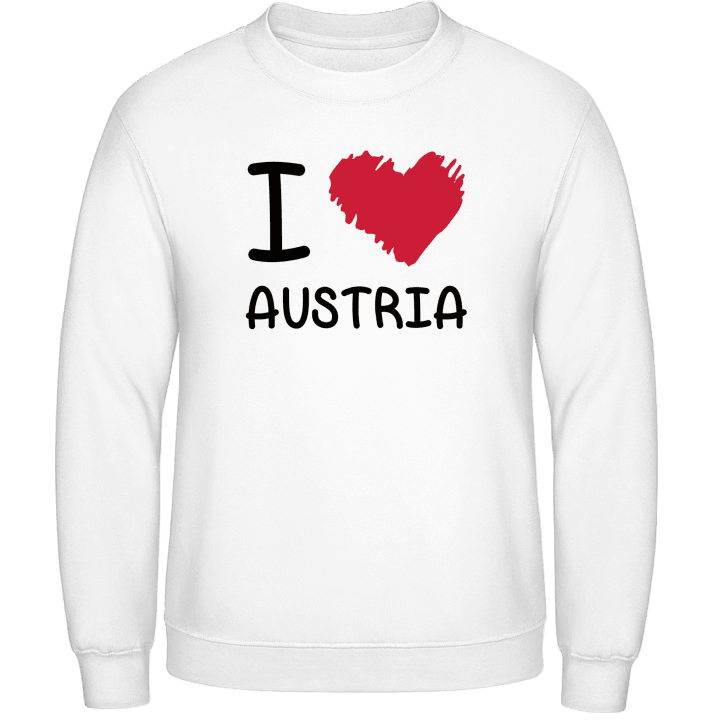 I Love Austria Sweatshirt contain pic