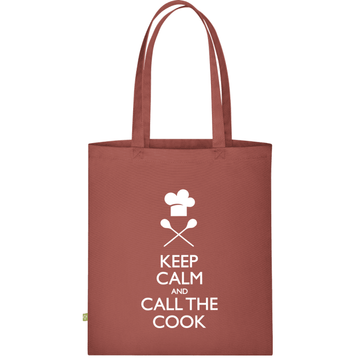 Keep Calm And Call The Cook Väska av tyg contain pic