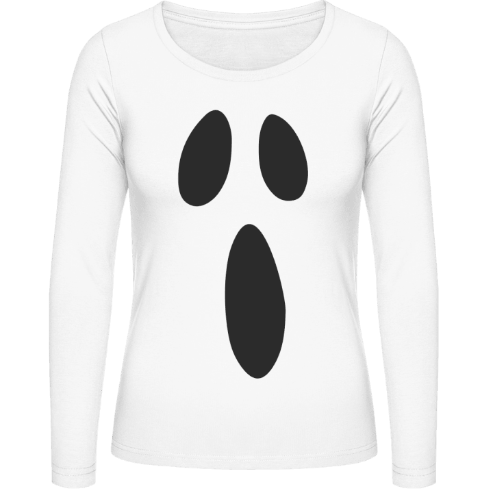Ghost Face Effect Scream Langærmet skjorte til kvinder 0 image