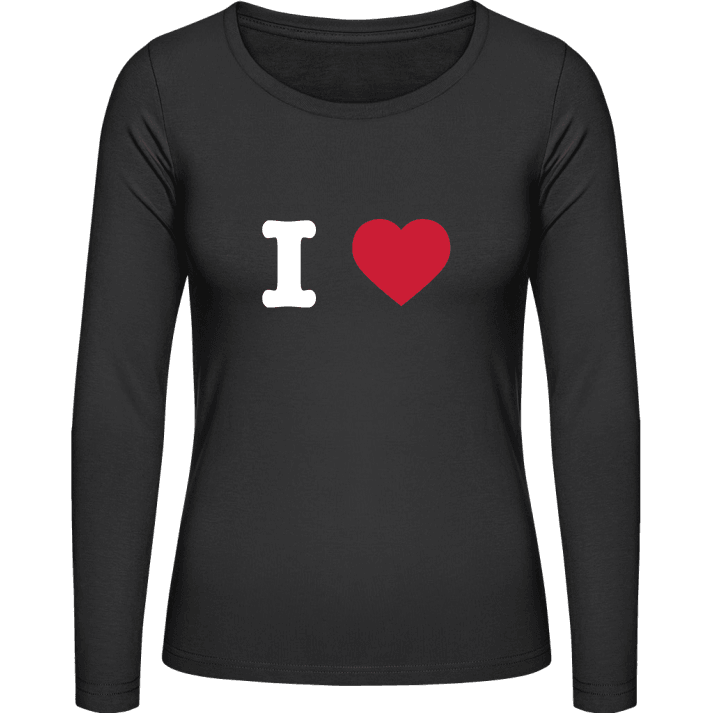 I heart T-shirt à manches longues pour femmes 0 image