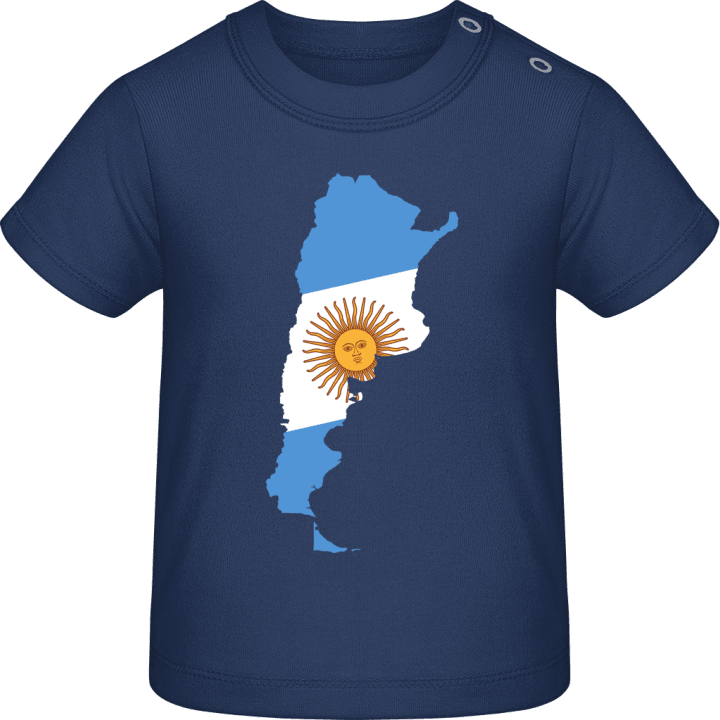 Argentina Map T-shirt för bebisar contain pic