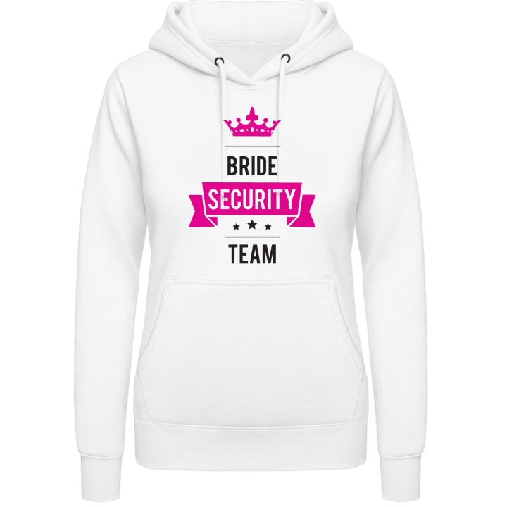 Bride Security Team Women Hoodie contain pic