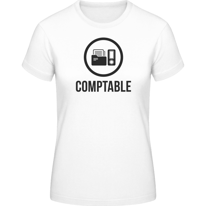 Comptable Frauen T-Shirt contain pic