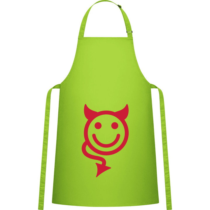 Devil Smiley Icon Förkläde för matlagning contain pic
