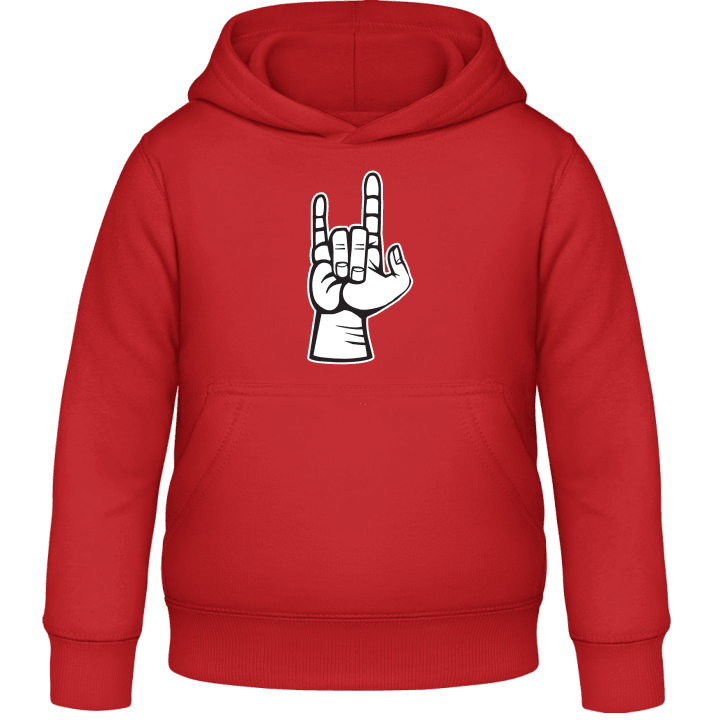Rock And Roll Hand Kids Hoodie contain pic