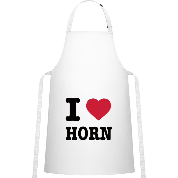 I Love Horn Förkläde för matlagning contain pic