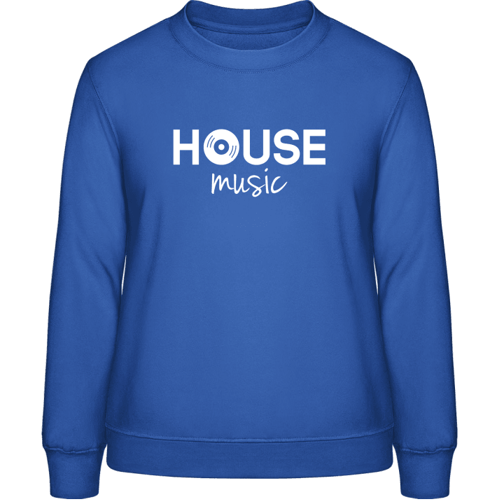 House Music Logo Felpa donna contain pic