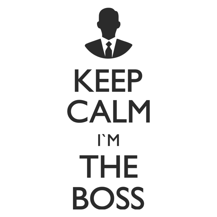 Keep Calm I'm The Boss Langermet skjorte 0 image