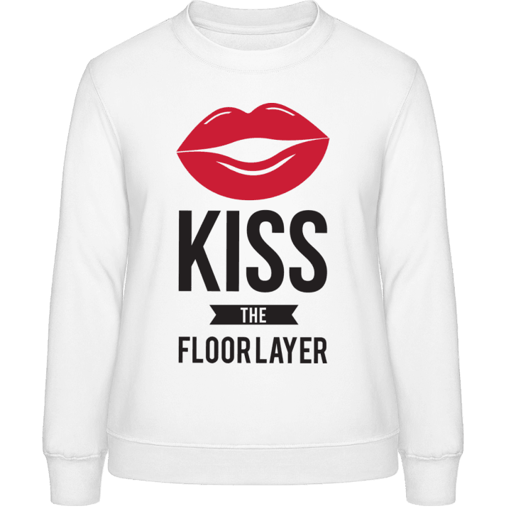 Kiss The Floor Layer Sweatshirt för kvinnor contain pic