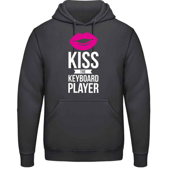 Kiss The Keyboard Player Felpa con cappuccio contain pic