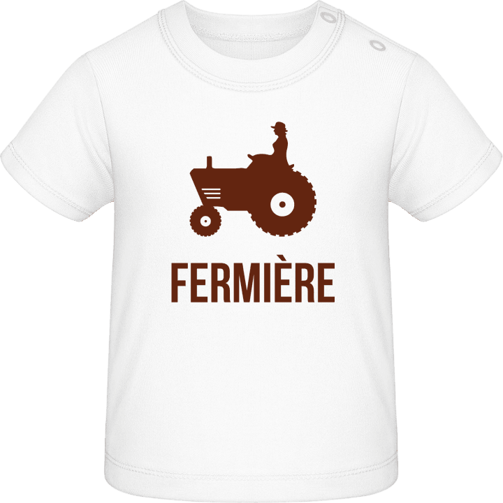 Fermière T-shirt bébé contain pic