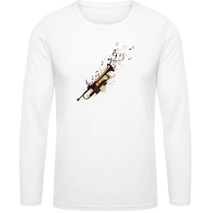 Trumpet Stylish T-shirt à manches longues contain pic