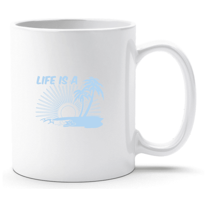 Life Is A Beach Cup contain pic