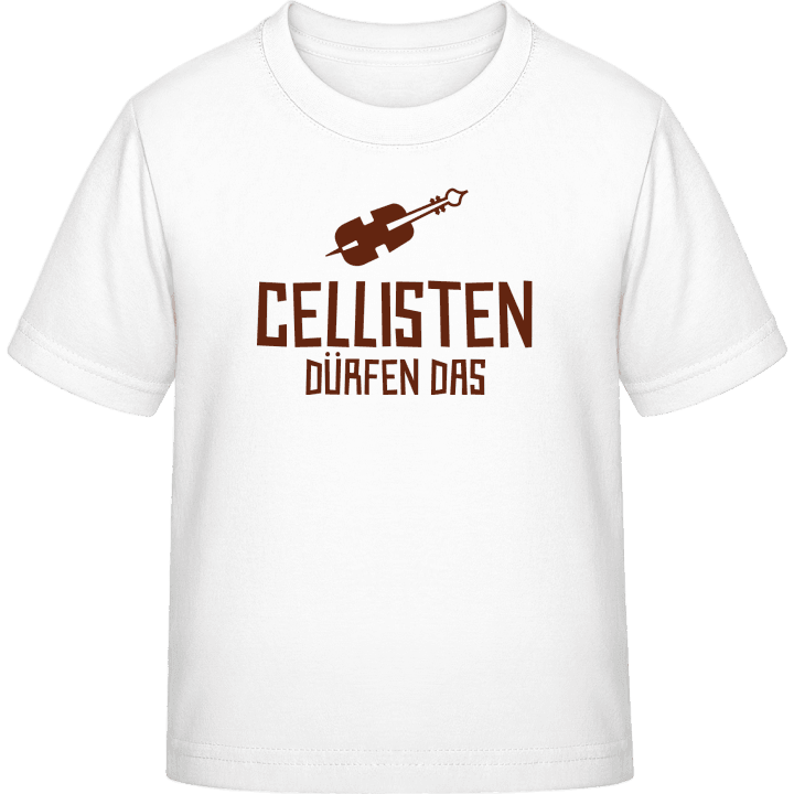 Cellisten dürfen das T-shirt för barn contain pic