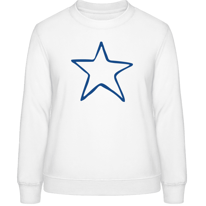 Star Scribble Frauen Sweatshirt 0 image