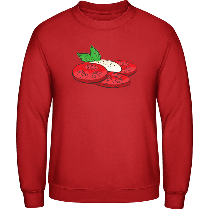 Tomato Mozzarella Sweatshirt contain pic