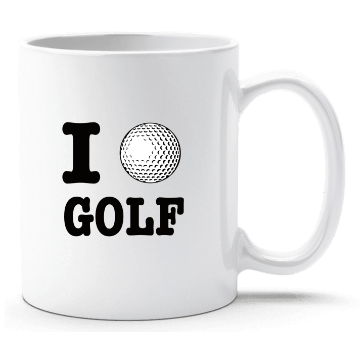 I Love Golf Beker contain pic