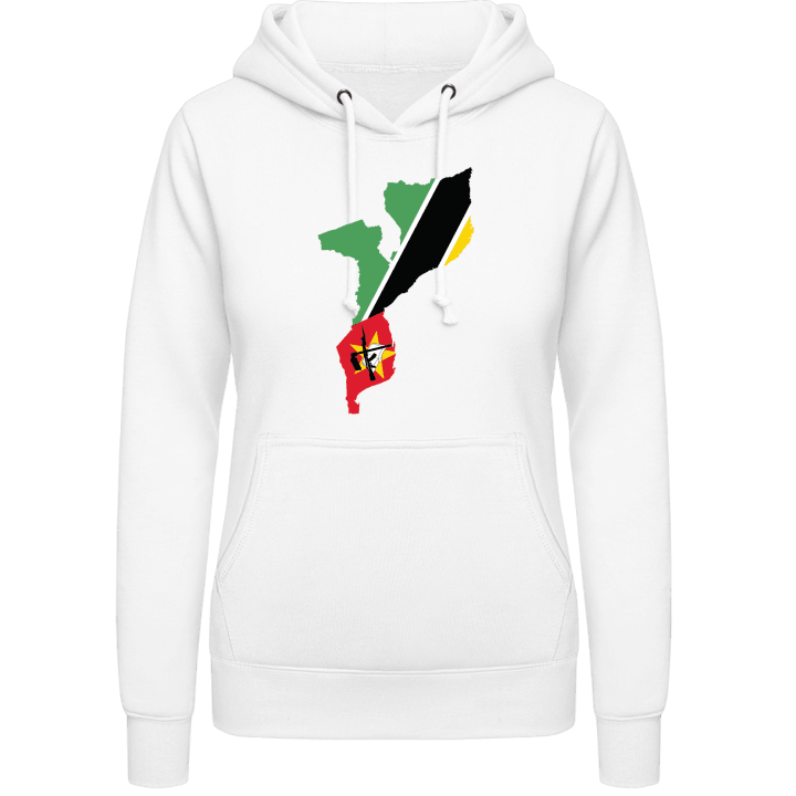Mozambique Map Vrouwen Hoodie contain pic