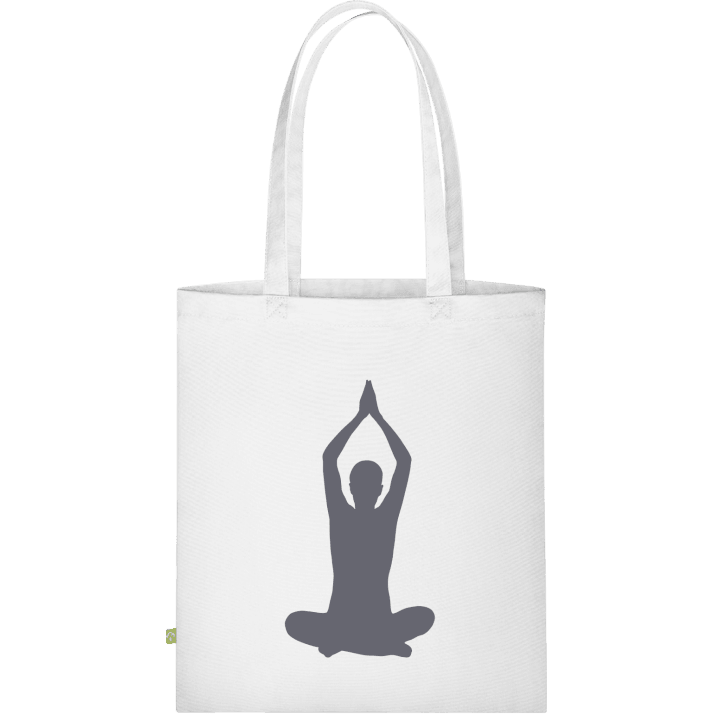Yoga Practice Bolsa de tela contain pic