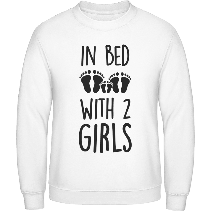 In Bed With Two Girls Feet Sudadera 0 image