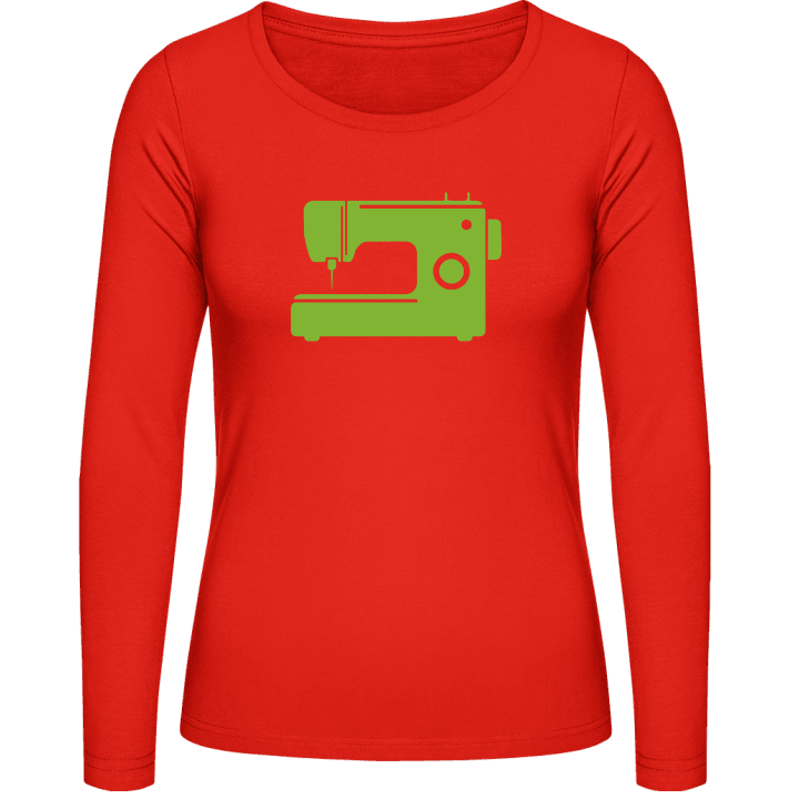 Sewing Machine Women long Sleeve Shirt 0 image