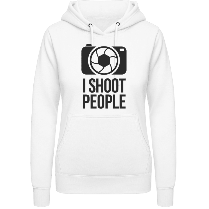 I Shoot People Photographer Hoodie för kvinnor contain pic