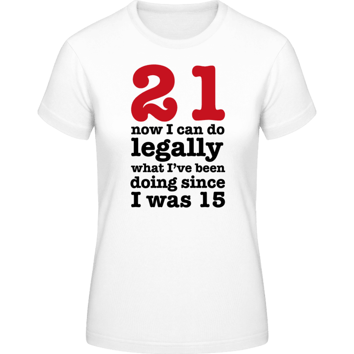 21 Birthday Vrouwen T-shirt 0 image