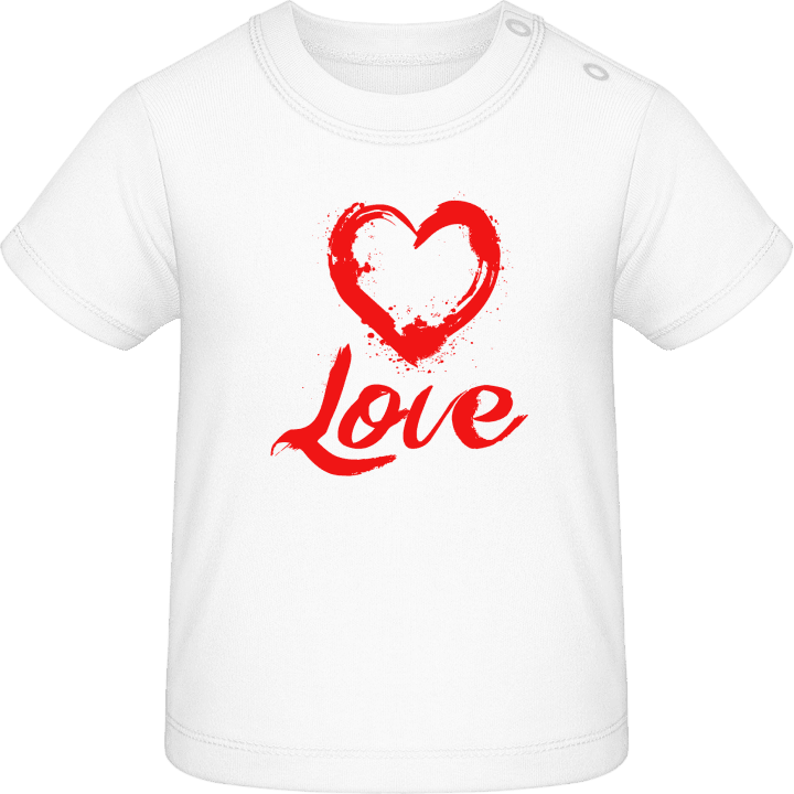 Love Logo Baby T-skjorte contain pic