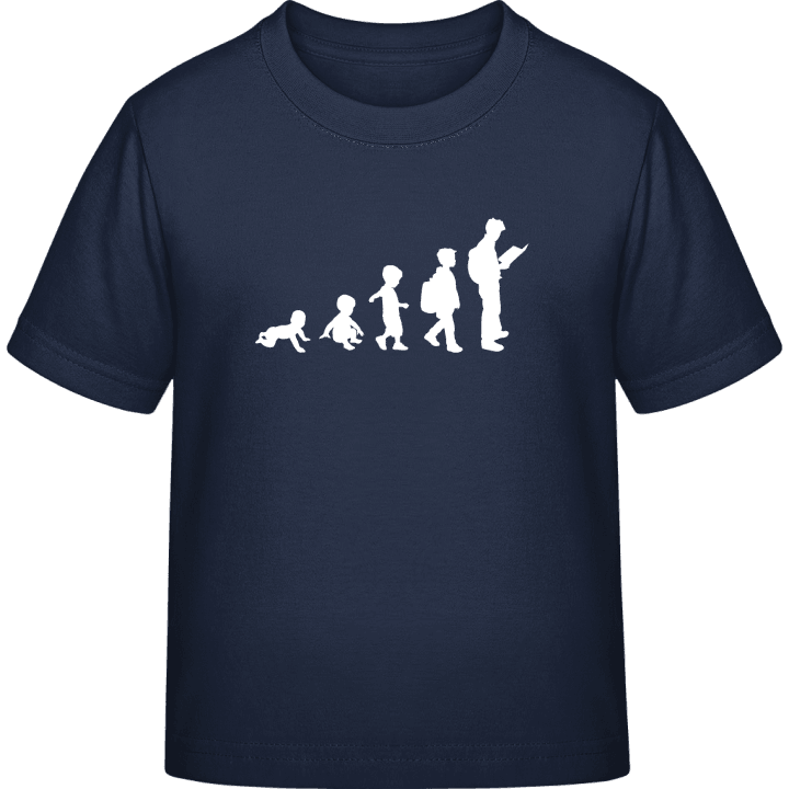 Scholar Evolution Kids T-shirt 0 image